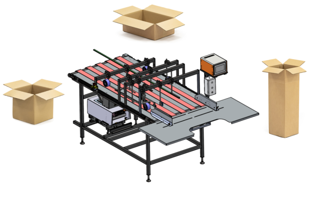 Semi-Automatic Side Seam Gluing for Corrugated Boxes